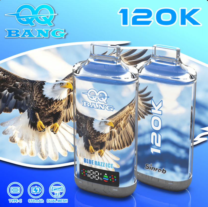 Bang 120K Crystal Disposable Vape – Long-Lasting Device with Up to 120,000 Puffs and Multiple Flavor Options - Image 11
