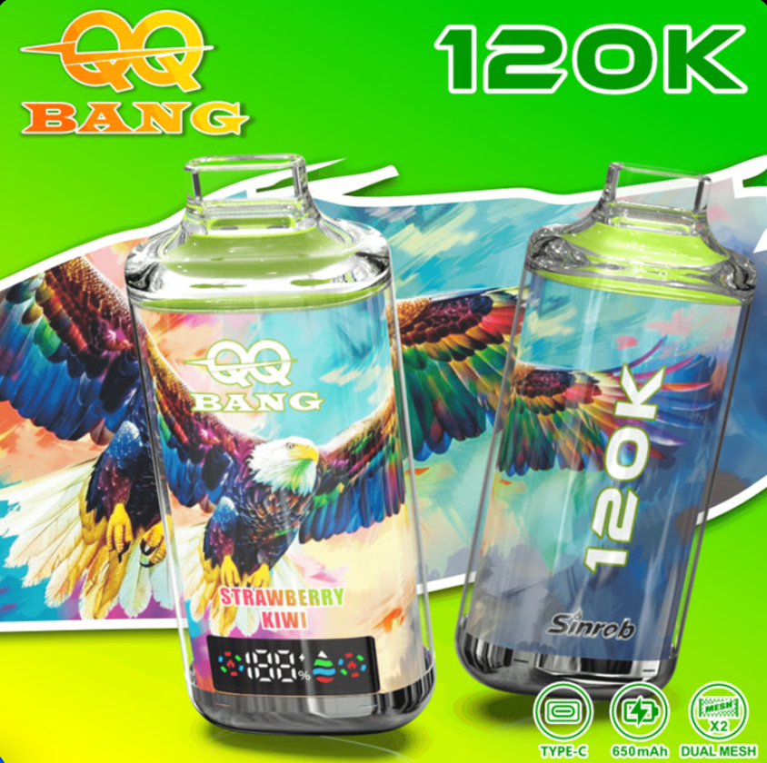 Bang 120K Crystal Disposable Vape – Long-Lasting Device with Up to 120,000 Puffs and Multiple Flavor Options - Image 8