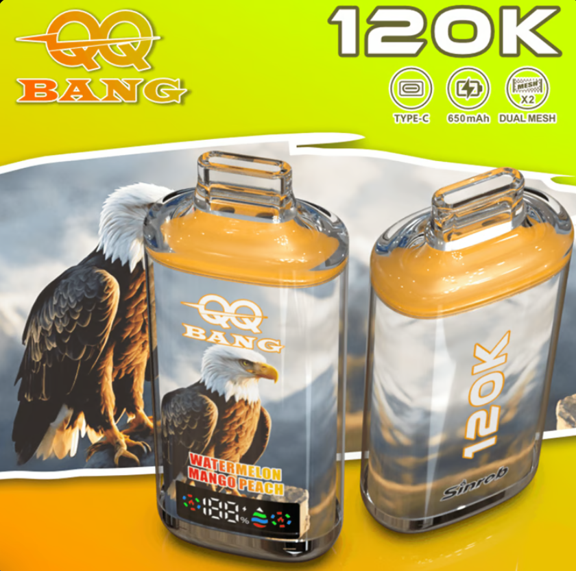 Bang 120K Crystal Disposable Vape – Long-Lasting Device with Up to 120,000 Puffs and Multiple Flavor Options - Image 7