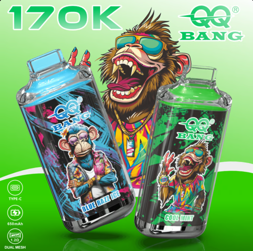Bang 170K Crystal Series Disposable Vape – High-Capacity Device with Up to 170,000 Puffs and Long-Lasting Performance