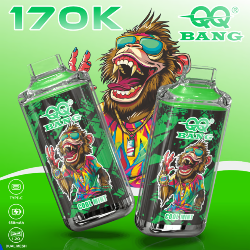 Bang 170K Crystal Series Disposable Vape – High-Capacity Device with Up to 170,000 Puffs and Long-Lasting Performance - Image 10