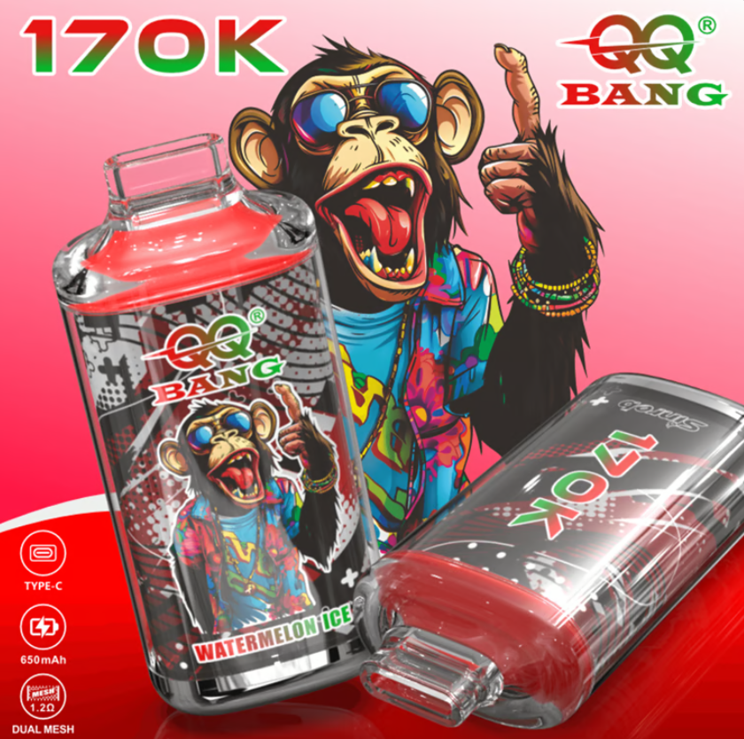 Bang 170K Crystal Series Disposable Vape – High-Capacity Device with Up to 170,000 Puffs and Long-Lasting Performance - Image 7