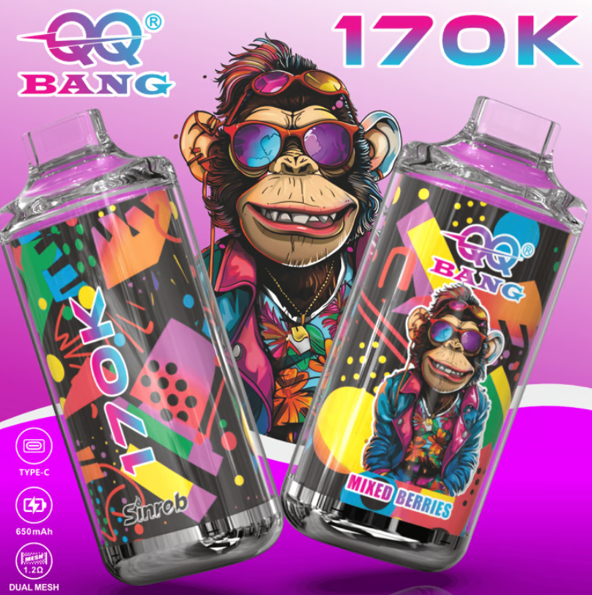 Bang 170K Crystal Series Disposable Vape – High-Capacity Device with Up to 170,000 Puffs and Long-Lasting Performance - Image 6