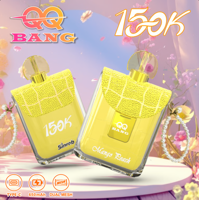 Bang Perfume 150K Disposable Vape – High-Capacity Device with Up to 150,000 Puffs, Single Flavor Performance & Sleek Modern Design - Image 4